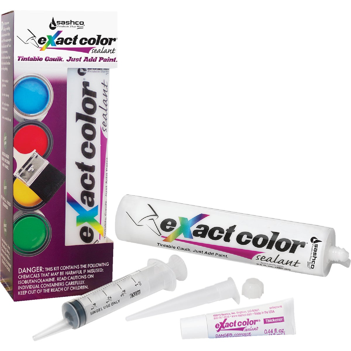 Sashco eXact color 9.5 Oz. Tint Base Tintable Caulk