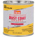 Do it Best Rust Coat Oil-Based Gloss Enamel, Bright Yellow, 1/2 Pt.