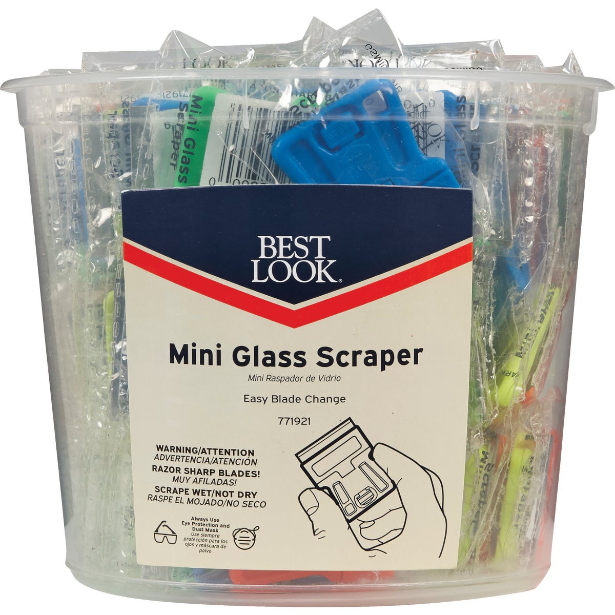 Best Look Mini Glass Razor Scraper