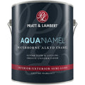 Pratt & Lambert Aquanamel Waterborne Alkyd Semi-Gloss Interior/Exterior Enamel, Pastel Base, 1 Gal.