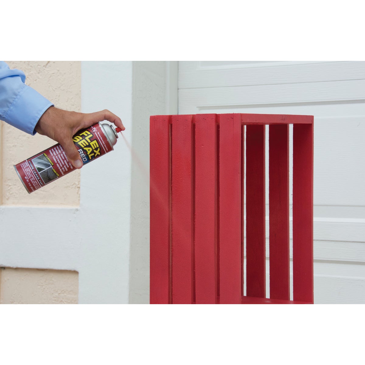 FLEX SEAL 14 Oz. Spray Rubber Sealant, Red