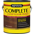 Minwax Complete 1 Gal. Brandy Satin 1-Step Wood Stain & Polyurethane Floor Finish