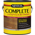 Minwax Complete 1 Gal. Gunstock Gloss 1-Step Wood Stain & Polyurethane Floor Finish