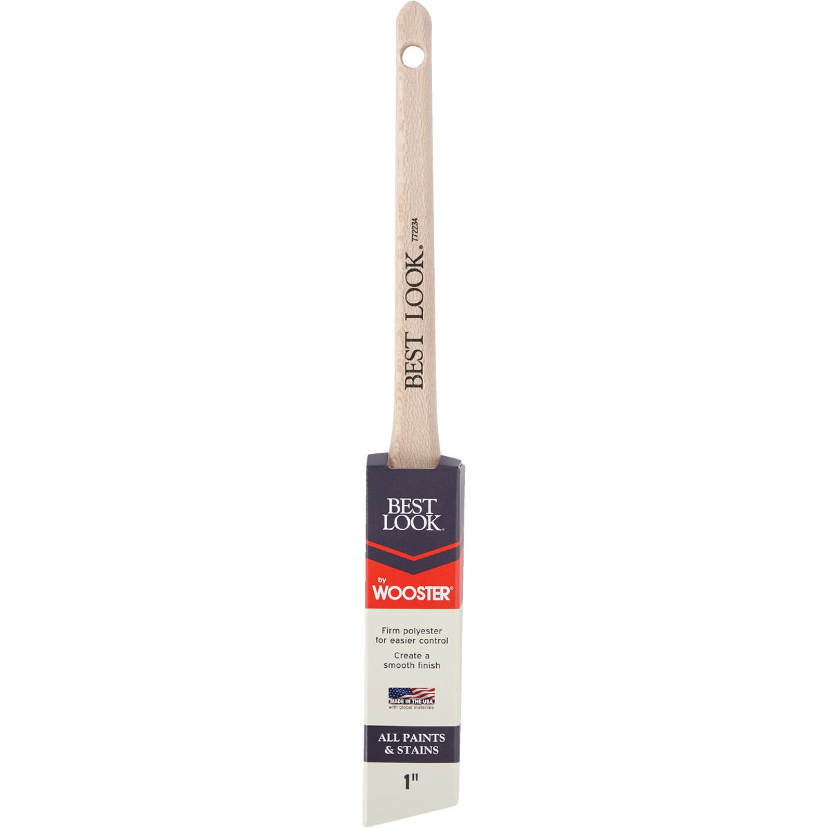 Best Look By Wooster 1 In. Thin Angle Sash Paint Brush