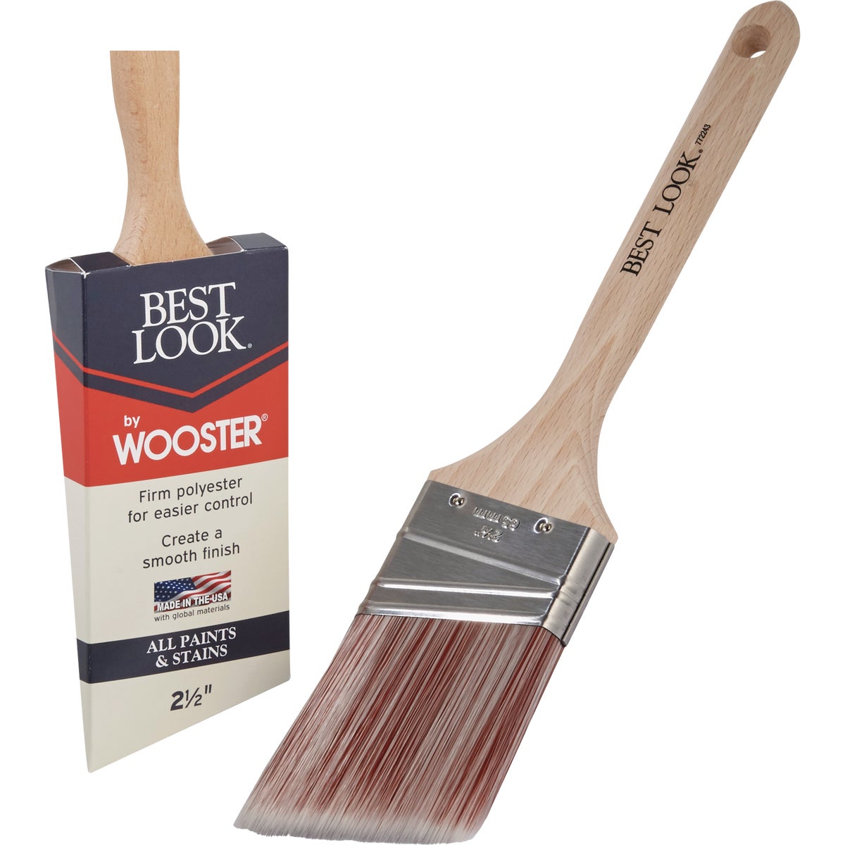 Best Look By Wooster 2-1/2 In. Angle Sash Paint Brush