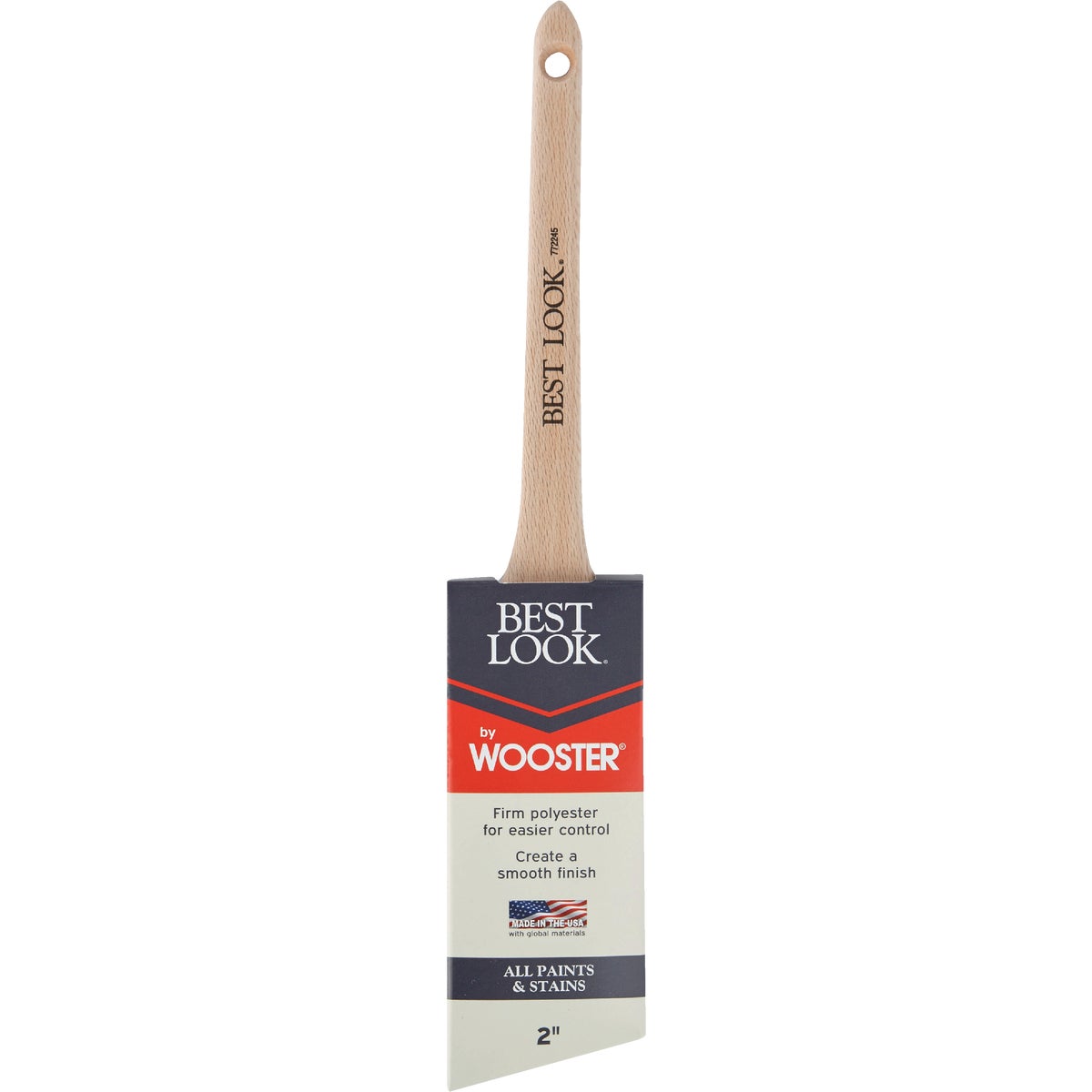 Best Look By Wooster 2 In. Thin Angle Sash Paint Brush