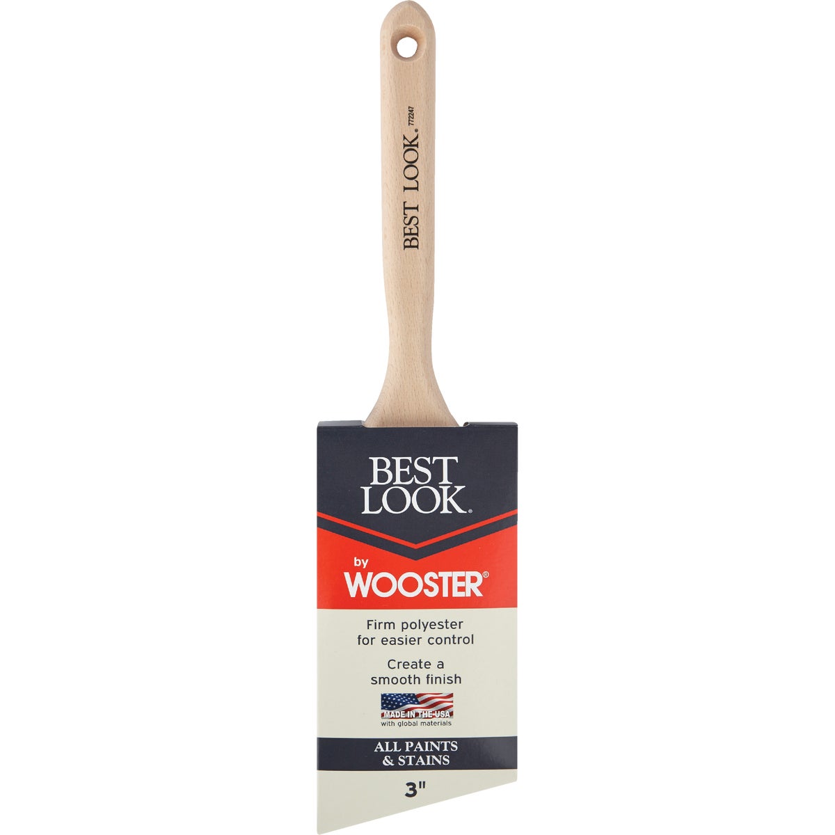 Best Look By Wooster 3 In. Angle Sash Paint Brush