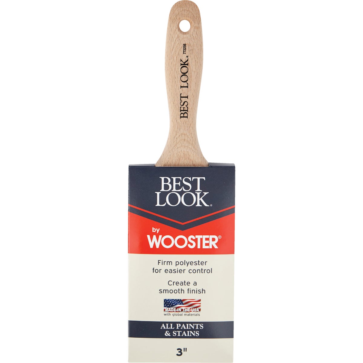 Best Look By Wooster 3 In. Flat Paint Brush