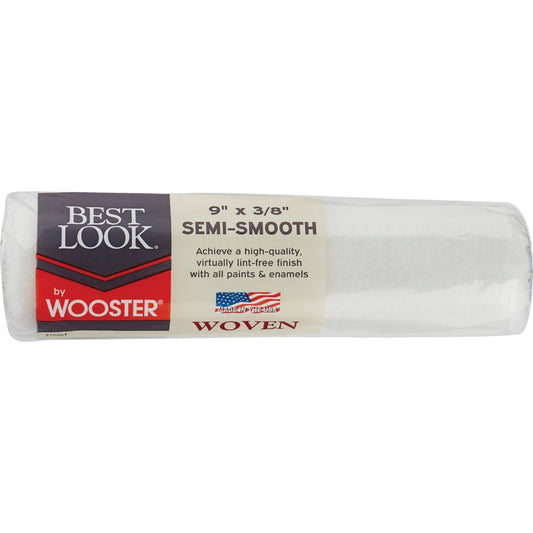 Best Look By Wooster 9 In. x 3/8 In. Woven Fabric Roller Cover