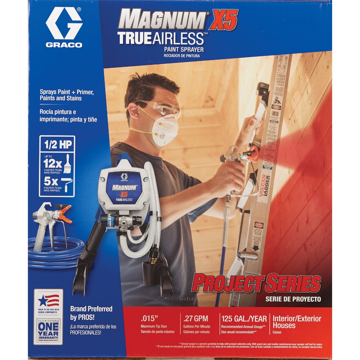 Graco Magnum TrueAirless X5 Airless Paint Sprayer