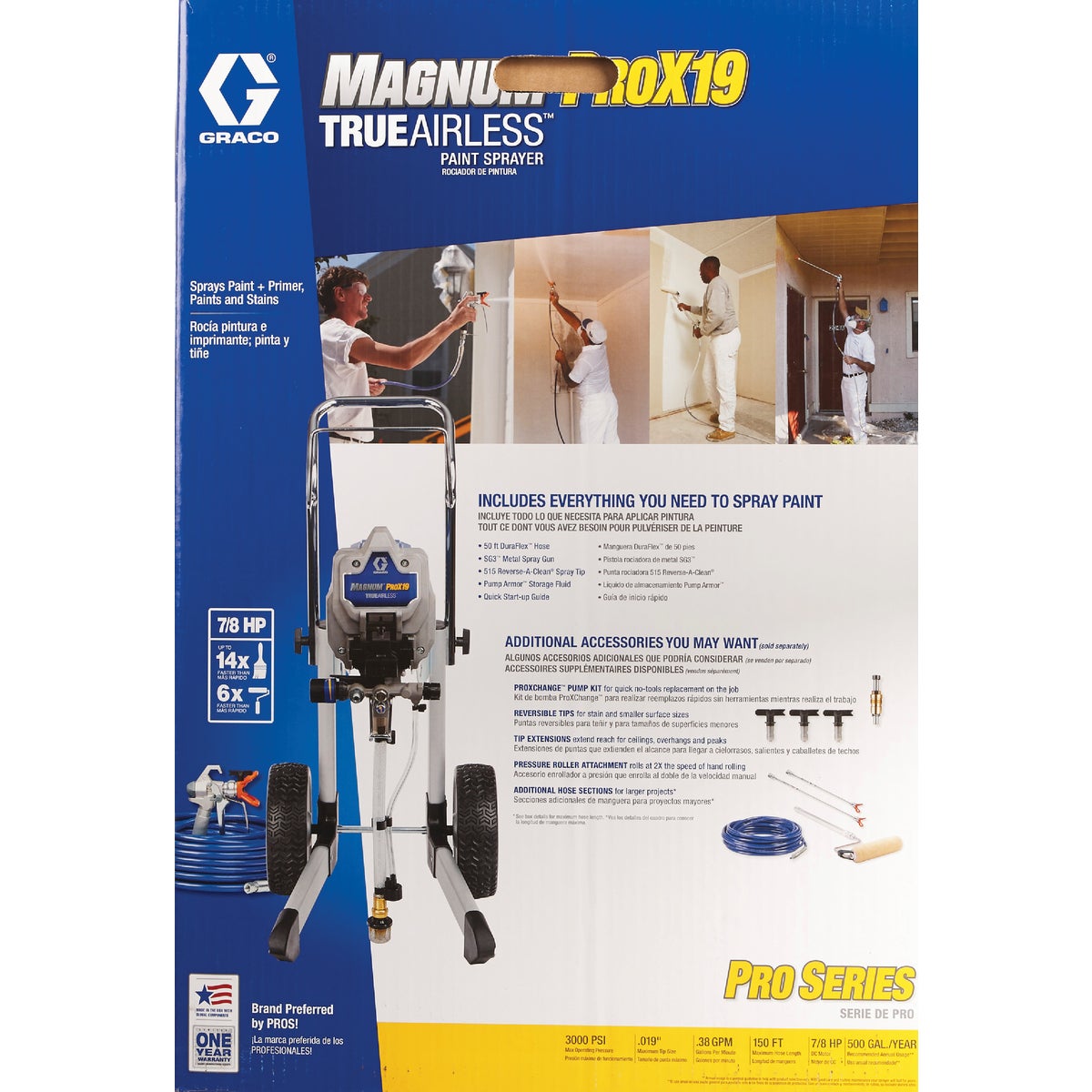 Graco Magnum ProX19 Airless Paint Sprayer