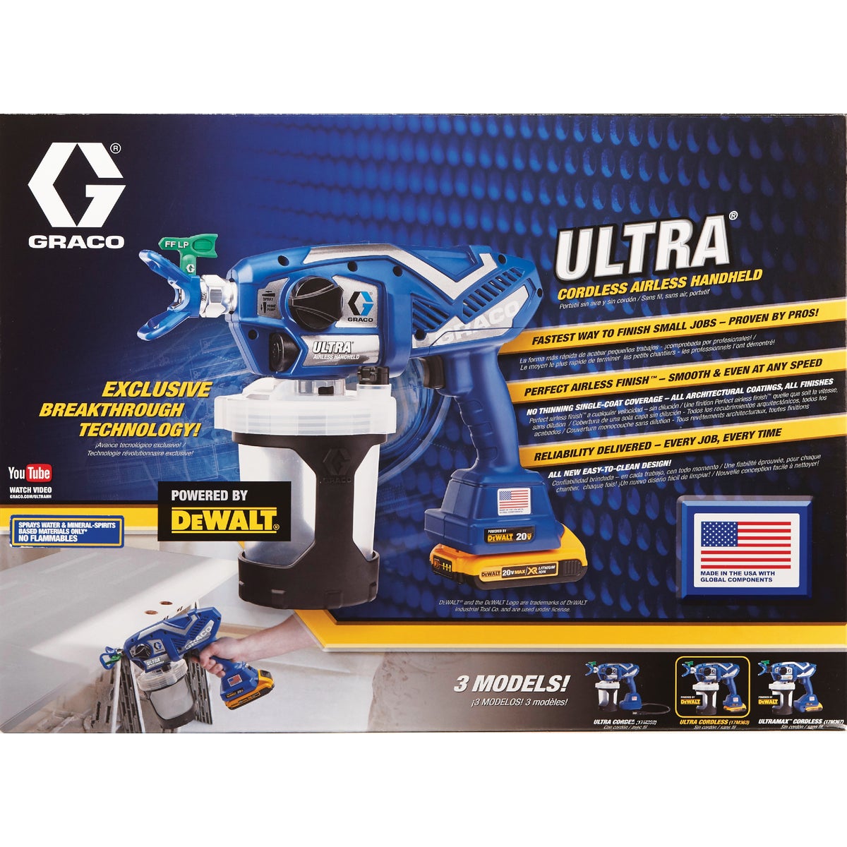 Graco Ultra Cordless Airless Paint Sprayer