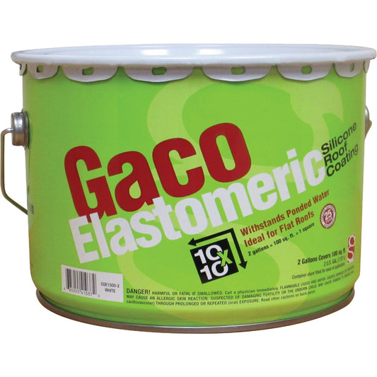 Gaco Western 2 Gal. Silicone Elastomeric Roof Coating