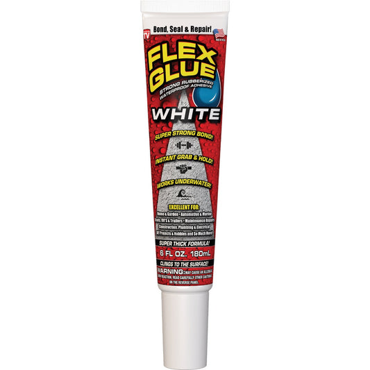 Flex Glue 6 Oz. White Multi-Purpose Adhesive