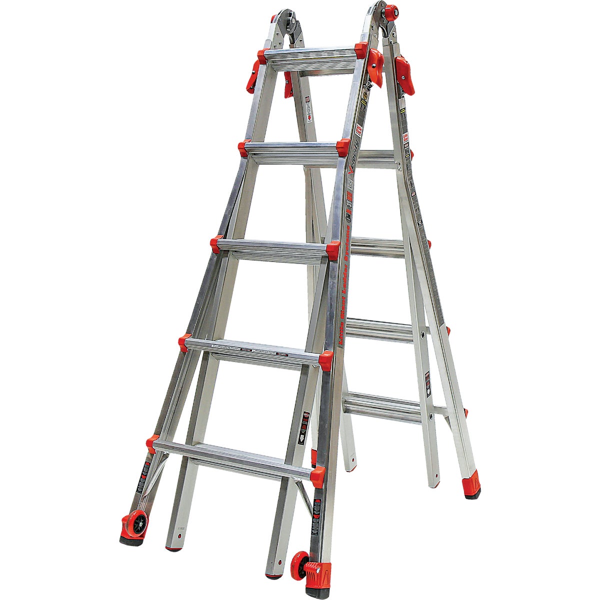 Little Giant Velocity 19 Ft. Aluminum Telescoping Ladder With 300 Lb. Load Capacity Type IA Duty Rating