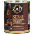 ZAR Semi-Transparent Exterior Deck & Siding Stain, Dark Tint Base, 1 Qt.