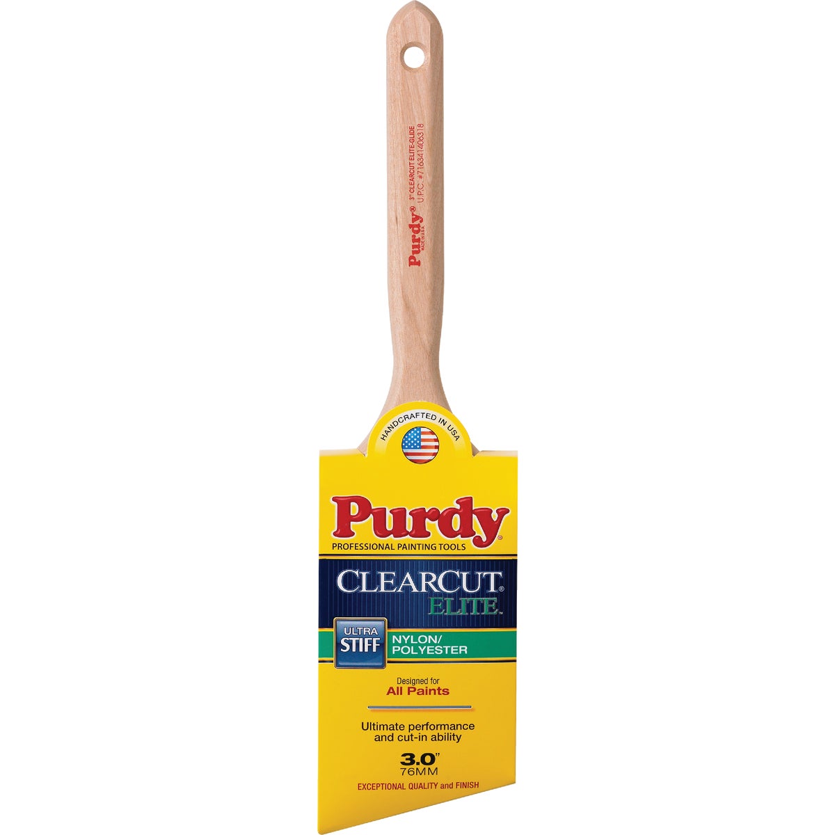 Purdy ClearCut Elite Glide 3 In. Angular Trim Paint Brush