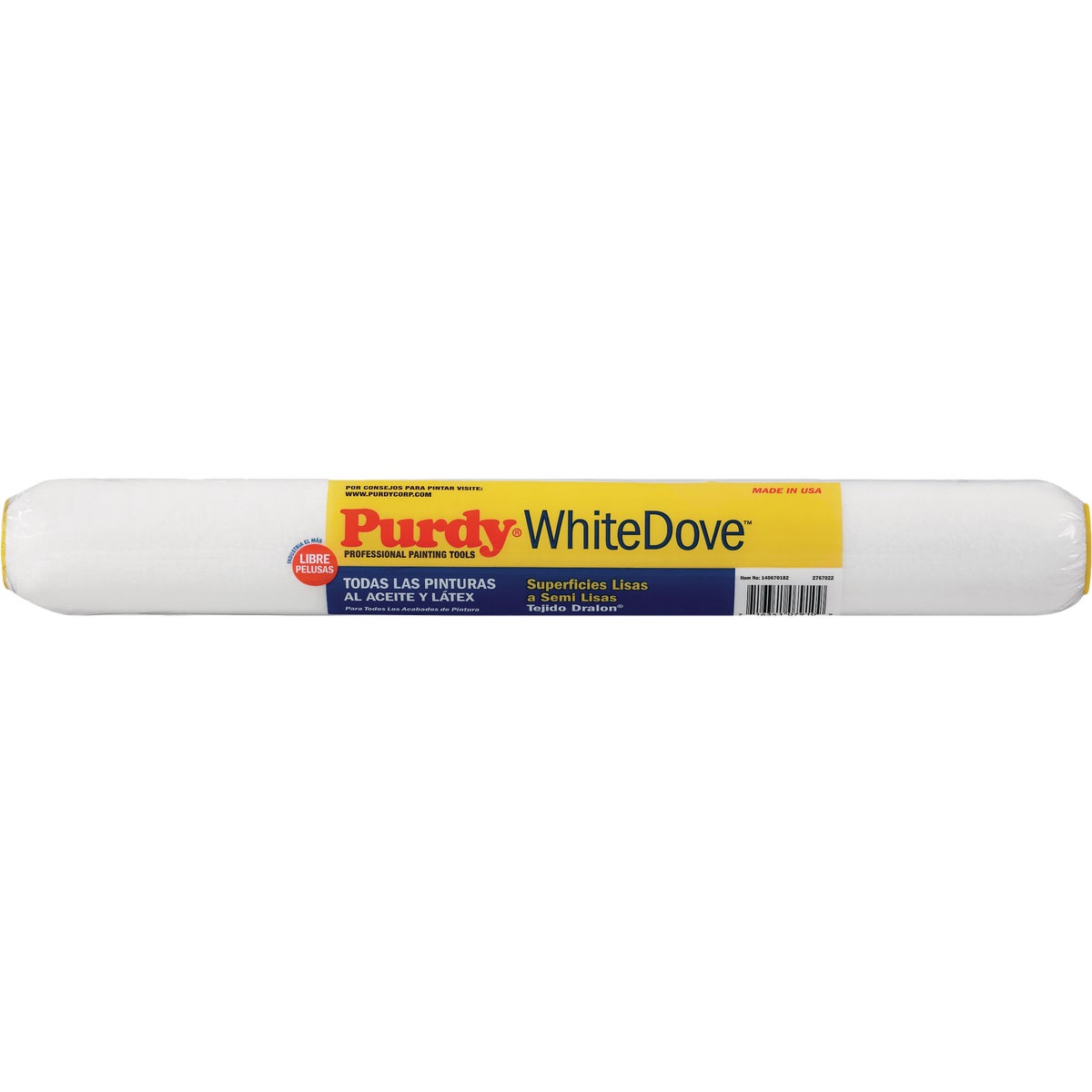 Purdy White Dove 18 In. x 3/8 In. Woven Fabric Roller Cover