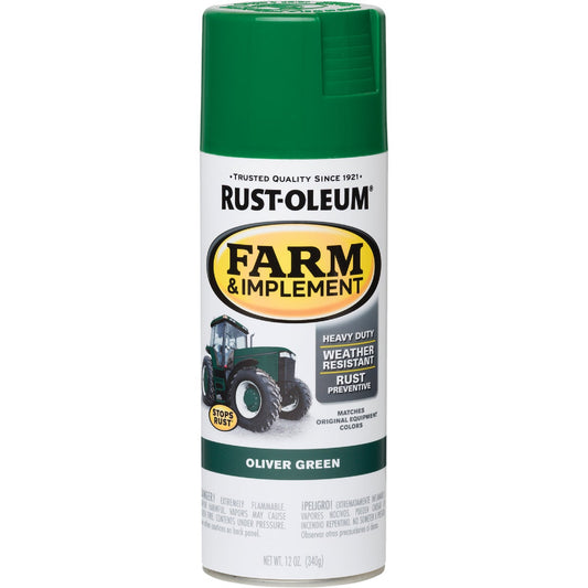 Rust-Oleum 12 Oz. Oliver Green Farm & Implement Spray Paint