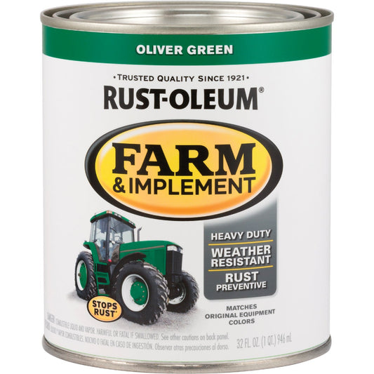 Rust-Oleum 1 Quart Oliver Green Gloss Farm & Implement Enamel