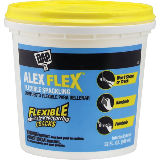 Dap Alex Flex 32 Oz. Heavy-Duty Acrylic Spackling