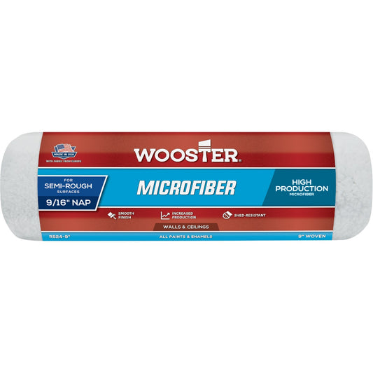 Wooster 9 In. x 9/16 In. Microfiber Roller Cover