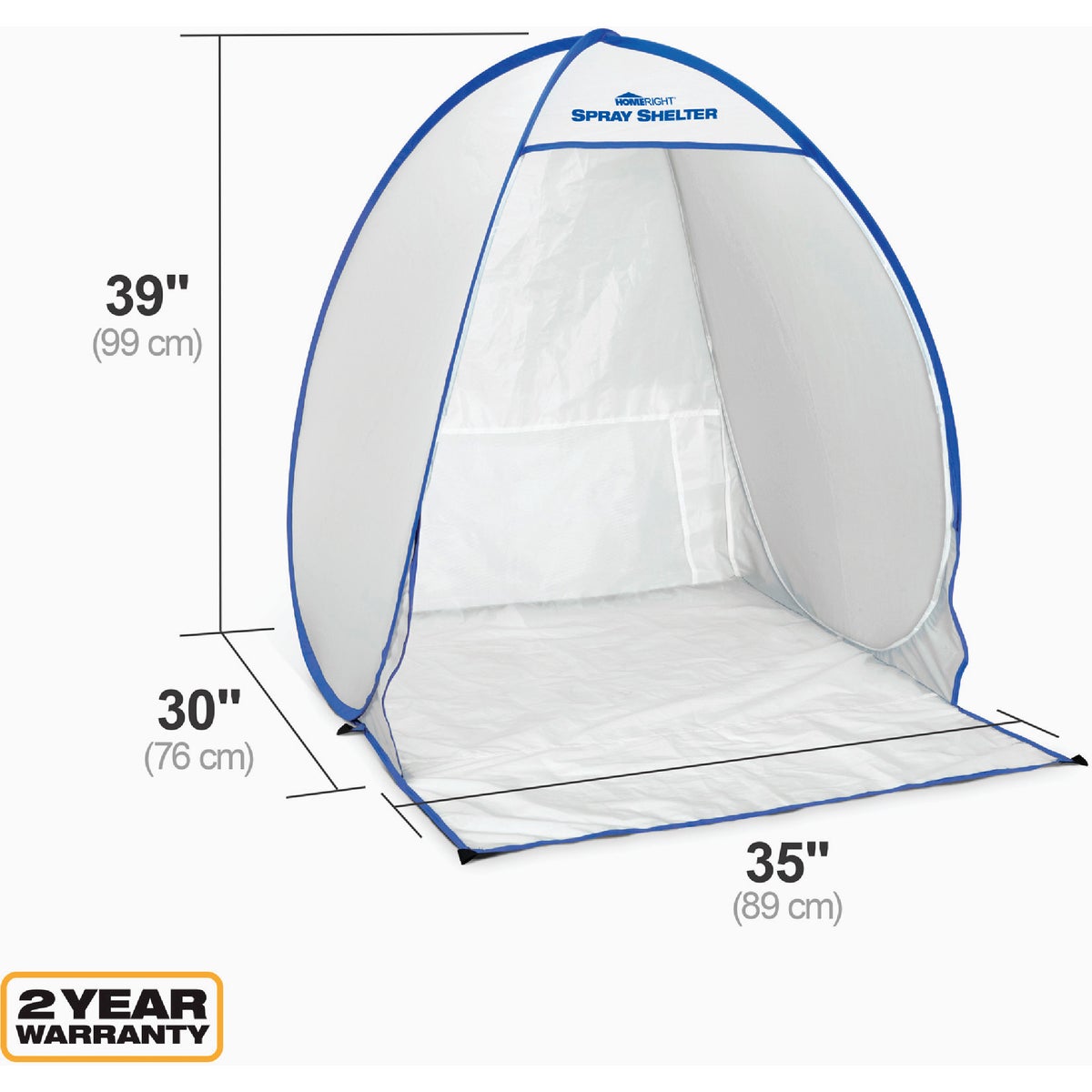 Wagner 35 In. W. x 39 In. H. x 30 In. D. Small Portable Spray Shelter