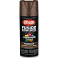 Krylon Fusion All-In-One Hammered Spray Paint & Primer, Cocoa Brown