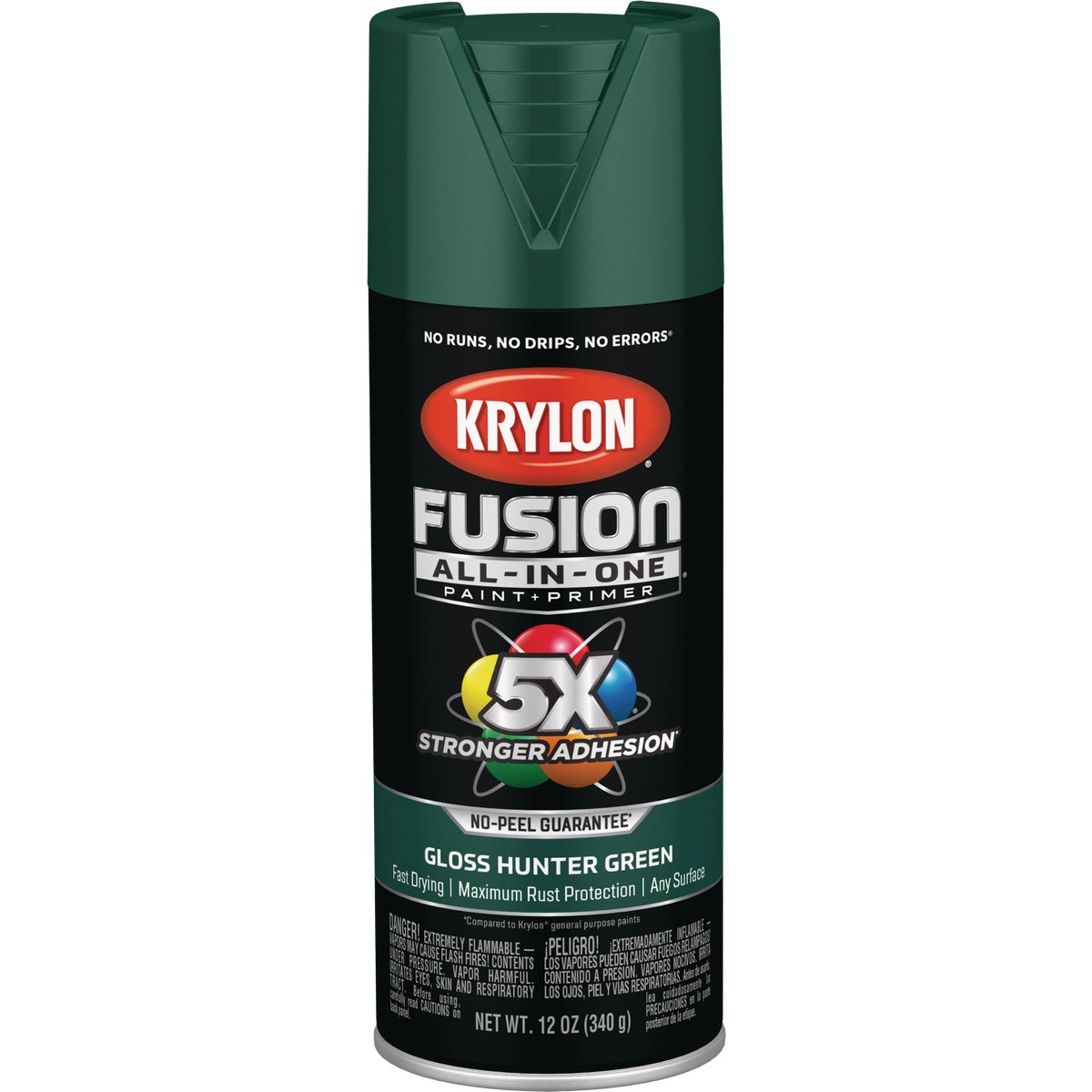 Krylon Fusion All-In-One Gloss Spray Paint & Primer, Hunter Green