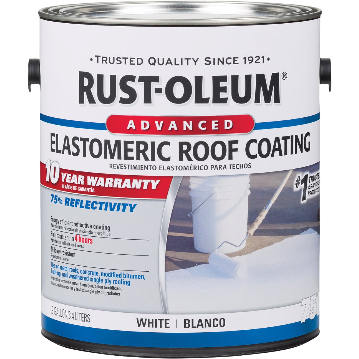 Rust-Oleum 750 1 Gal. 10-Year Elastomeric Roof Coating