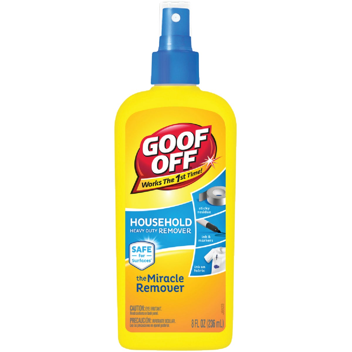 Goof Off 8 Oz. Pump Spray Household Heavy-Duty Dried Paint Remover