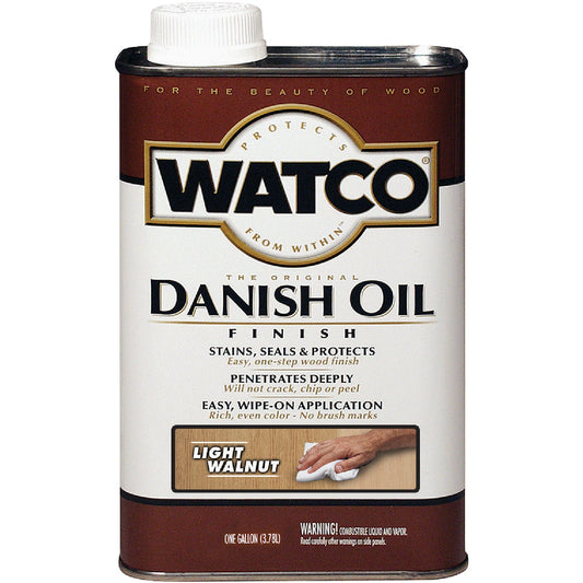 Watco Danish 1 Gal. Light Walnut Oil Finish