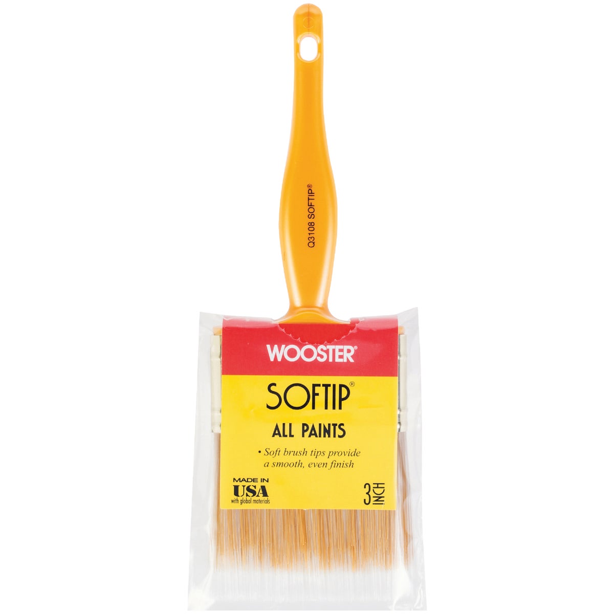 Wooster Softip 3 In. Flat Wall Paint Brush