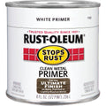Rust-Oleum Stops Rust Clean Metal Primer, White, 1/2 Pt.