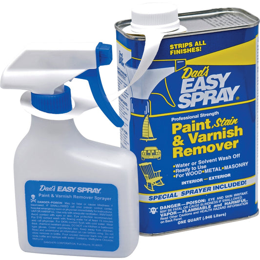 Dad's Easy Spray Quart w/Trigger Bottle Paint & Varnish Remover