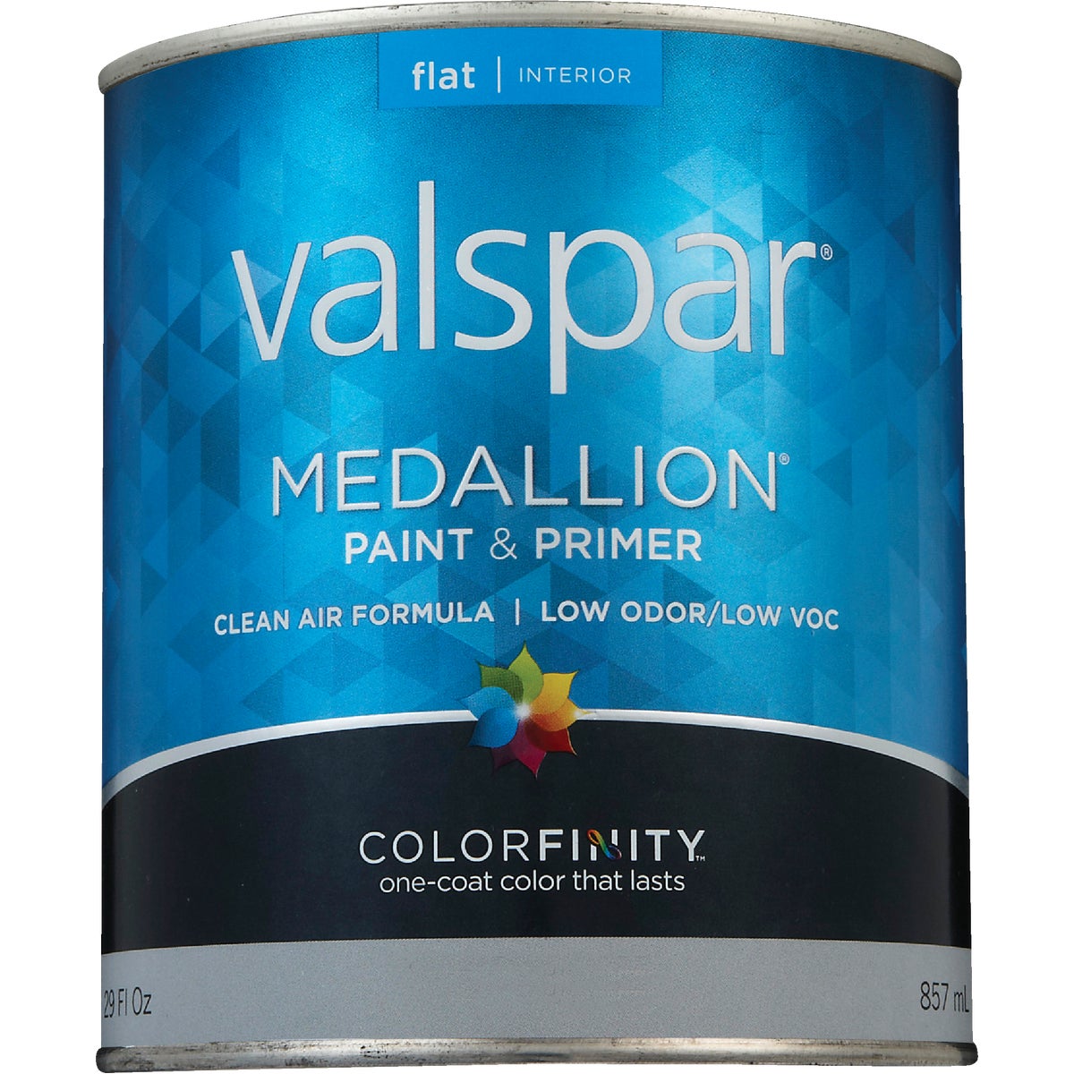 Valspar Medallion 100% Acrylic Paint & Primer Flat Interior Wall Paint, Pastel Base, 1 Qt.