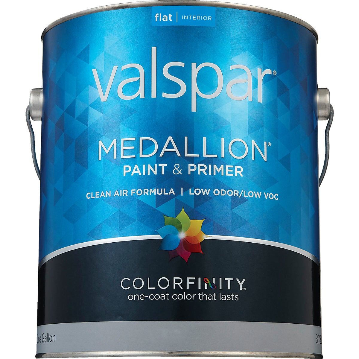 Valspar Medallion 100% Acrylic Paint & Primer Flat Interior Wall Paint, Pastel Base, 1 Gal.