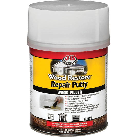 J-B Weld Wood Restore 32 Oz. 2-Part Repair Wood Putty