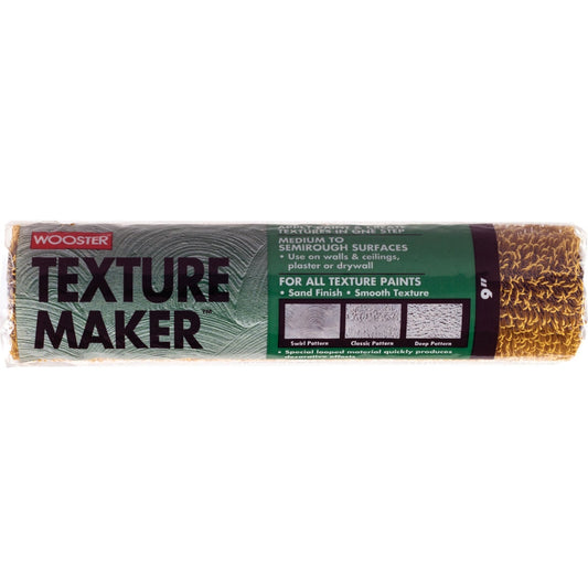 Wooster Texture Maker 9 In. Heavy Textured Specialty Roller Cover