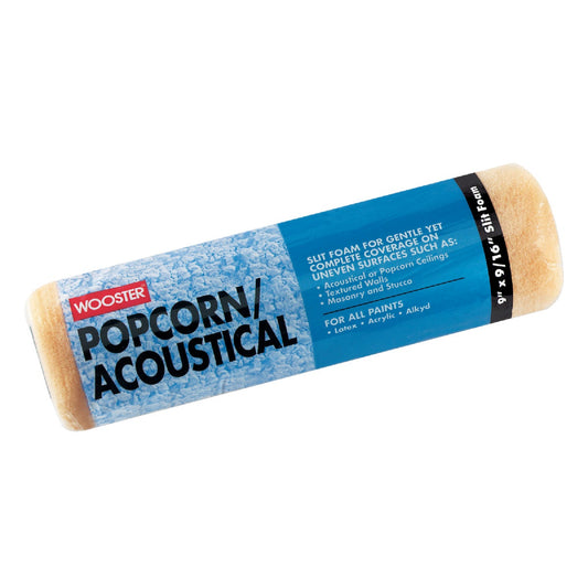 Wooster 9 In. Thick Popcorn/Acoustical Specialty Roller Cover