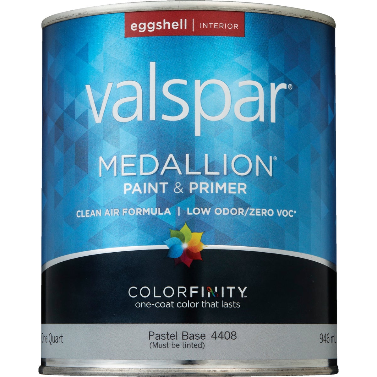 Valspar Medallion 100% Acrylic Paint & Primer Eggshell Interior Wall Paint, Pastel Base, 1 Qt.