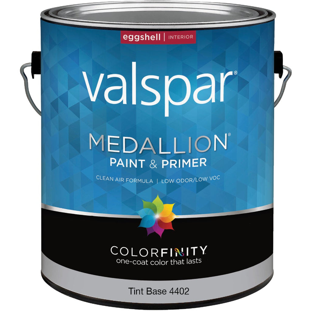 Valspar Medallion 100% Acrylic Paint & Primer Eggshell Interior Wall Paint, Tint Base, 1 Gal.
