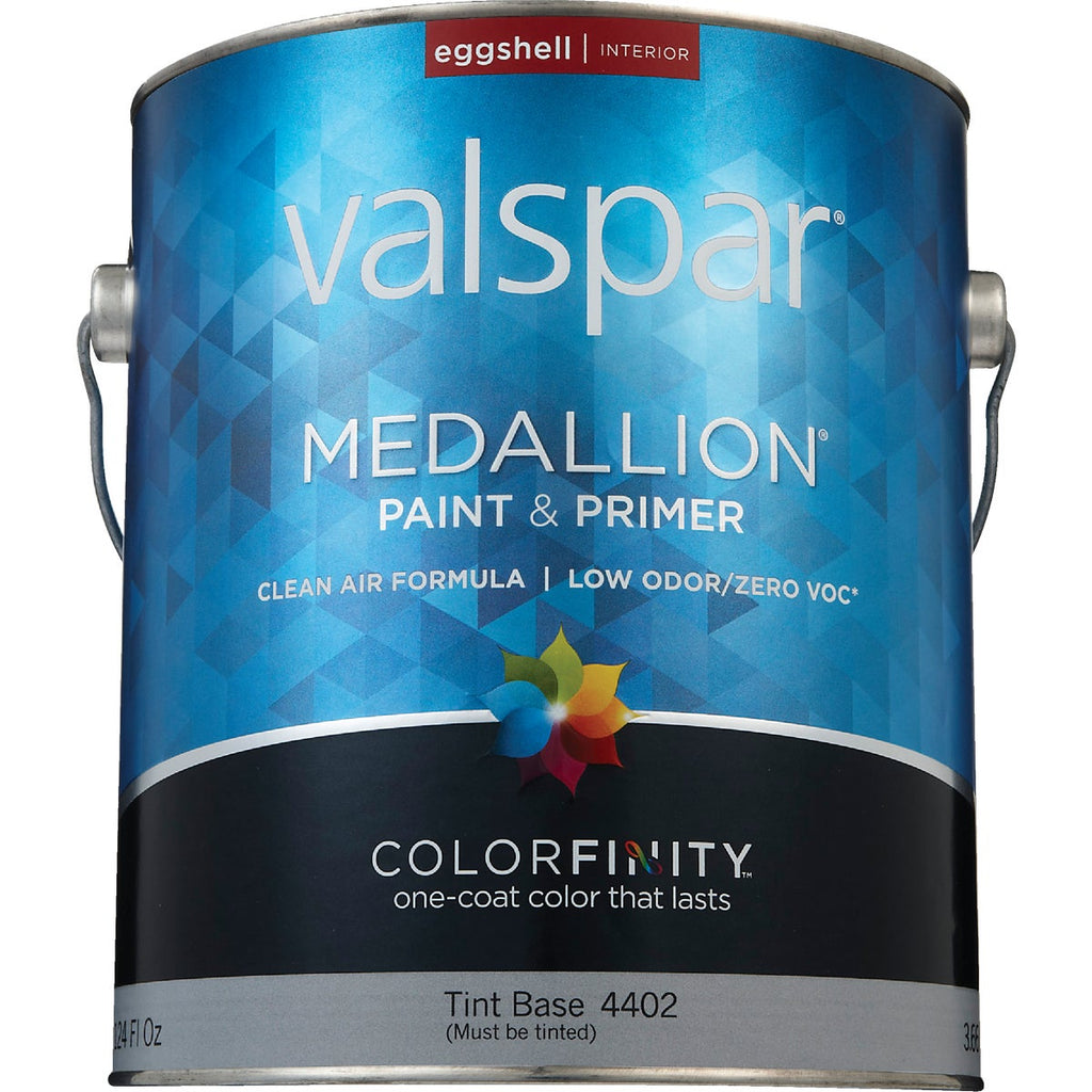 Valspar Medallion 100% Acrylic Paint & Primer Eggshell Interior Wall Paint, Tint Base, 1 Gal.