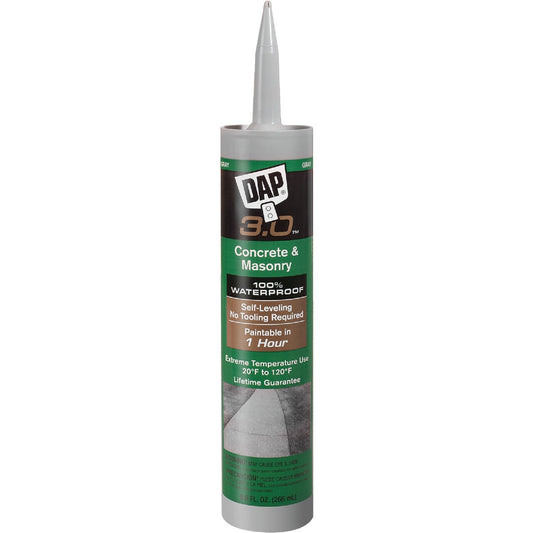 Dap 3.0 Self-Leveling 9 Oz Gray Concrete Sealant