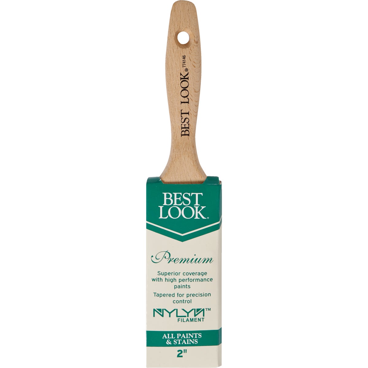 Best Look Premium 2 In. Flat Nylyn Paint Brush