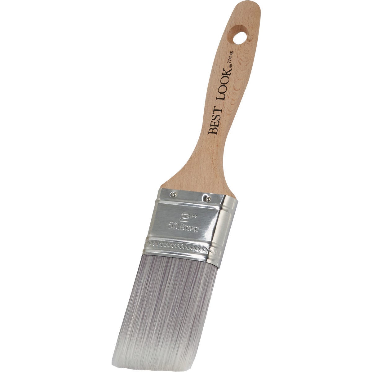 Best Look Premium 2 In. Flat Nylyn Paint Brush