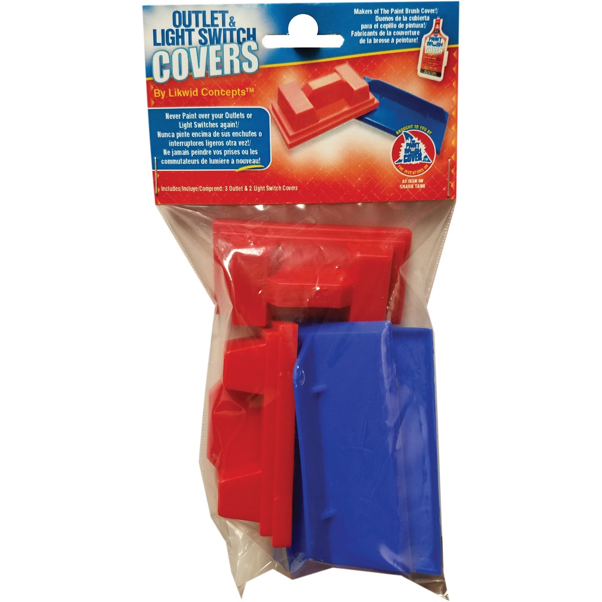 Likwid Concepts Plastic Outlet & Light Switch Cover (5-Pack)