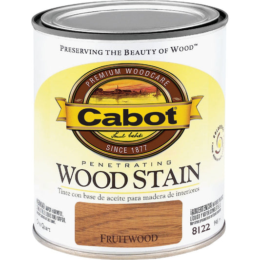 Cabot Penetrating Wood Stain, Fruitwood, 1 Qt.