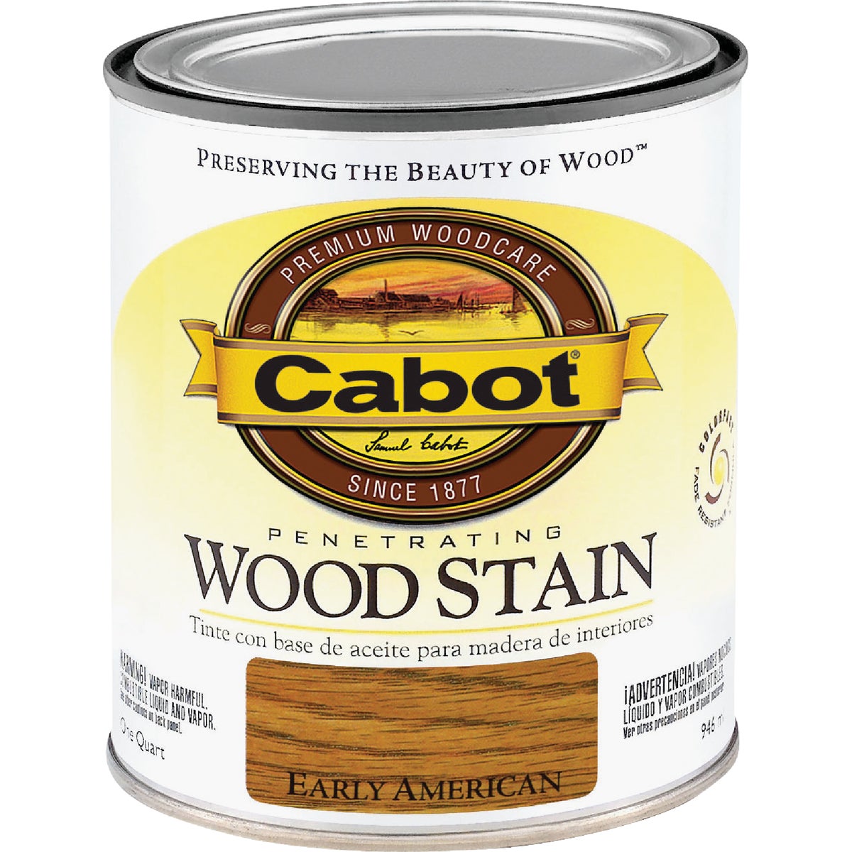Cabot Penetrating Wood Stain, Early American, 1 Qt.