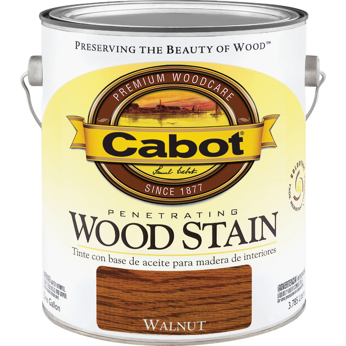 Cabot Penetrating Wood Stain, Walnut, 1 Gal.